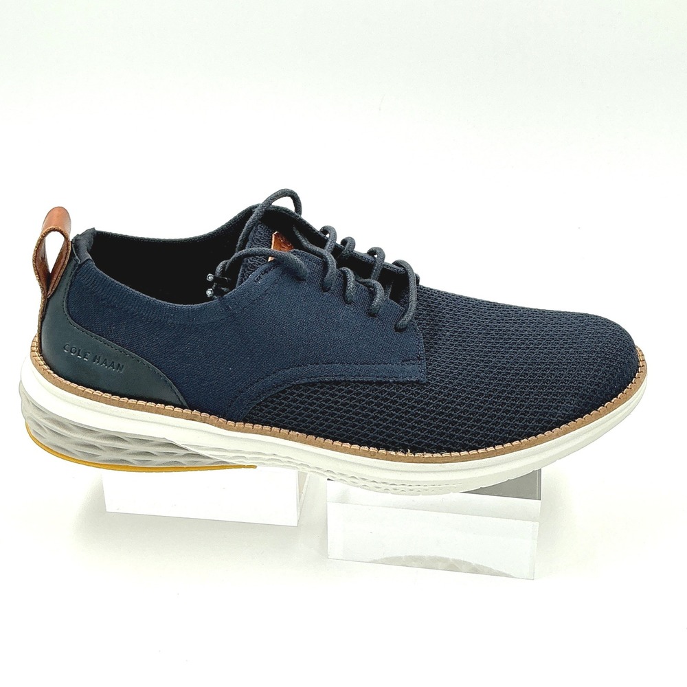 Cole Haan Mens Size 9 Oxford Navy Knit Grand Energy NEW OriginalGrand MSRP $150